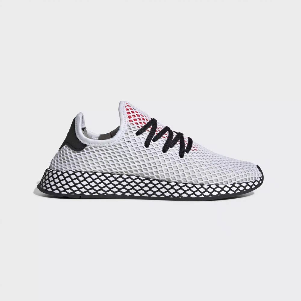 Adidas Deerupt Runner Tenis Blancos Para Hombre (MX-87214)